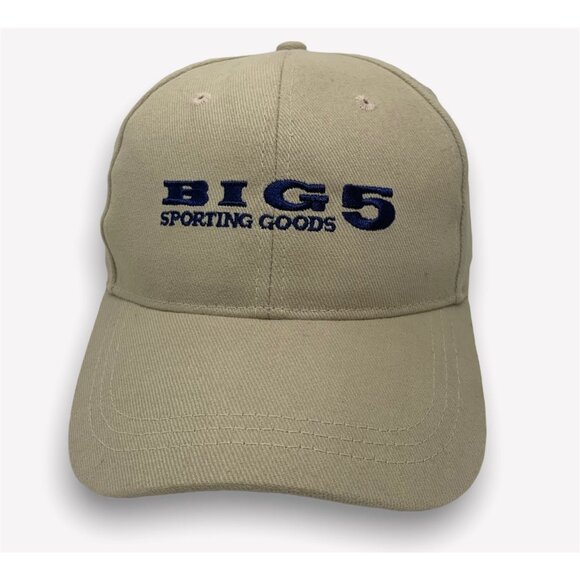 Big 5 Sporting Goods  Baseball Cap Hat 100% Cotton, Beige Color , New Condition - Picture 3 of 4